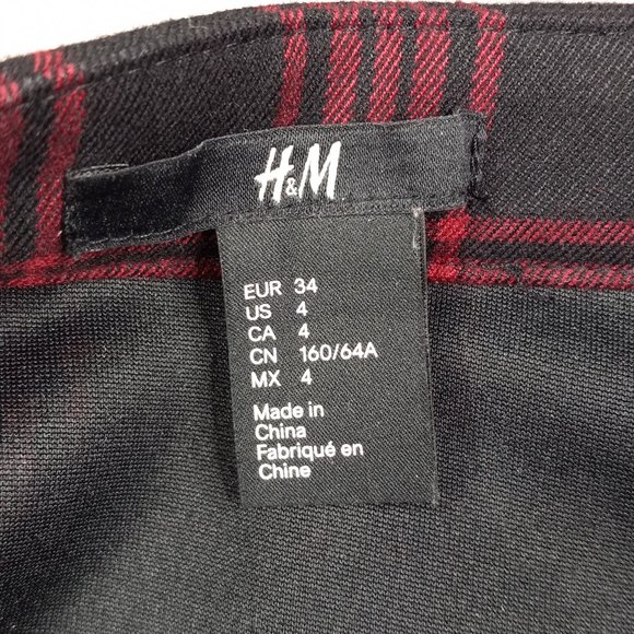 Jupe Rouge H&M Pour Fille - Taille Jeunesse 4 - Occasion En Très Bon état